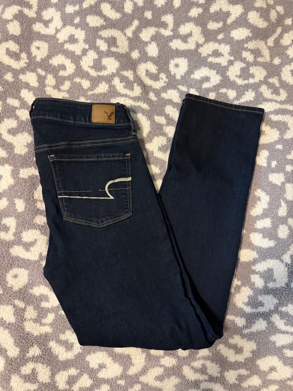 American Eagle Outfitters Men’s Slim Dark Blue Jeans